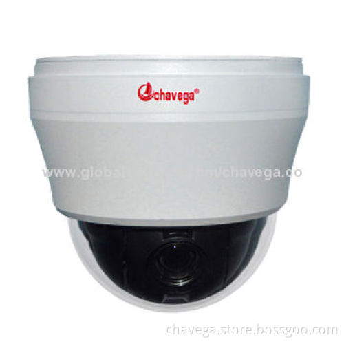 1/3-inch 10x Optical Zoom Sony EFFIO-E CCD Night Vision Outdoor IP PTZ camera